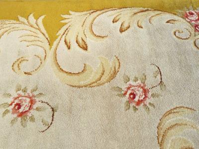 VINTAGE EUROPEAN SAVONNERIE CARPET