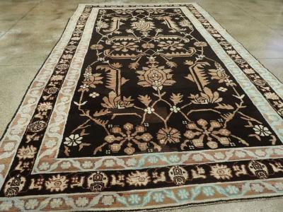 VINTAGE INDIAN COTTON AGRA CARPET