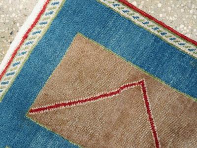 VINTAGE PERSIAN HAMADAN ART DECO RUG