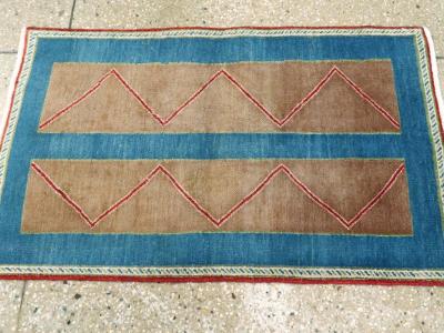 VINTAGE PERSIAN HAMADAN ART DECO RUG