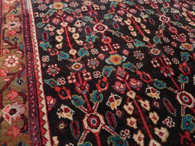VINTAGE PERSIAN HAMADAN GALLERY RUG