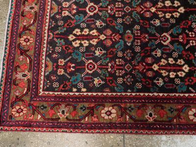 VINTAGE PERSIAN HAMADAN GALLERY RUG
