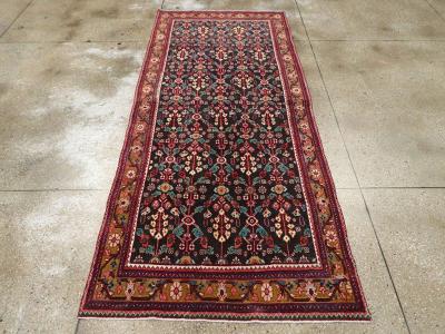 VINTAGE PERSIAN HAMADAN GALLERY RUG