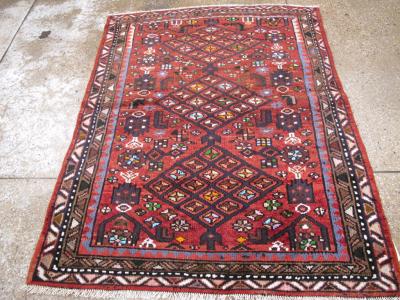 VINTAGE PERSIAN HAMADAN RUG