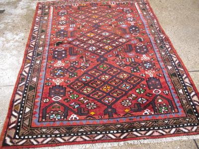 VINTAGE PERSIAN HAMADAN RUG