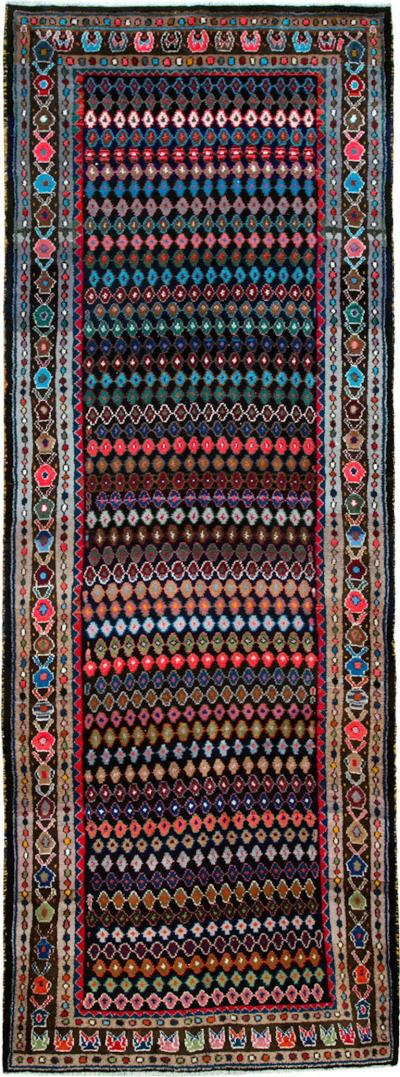 VINTAGE PERSIAN HAMADAN RUNNER