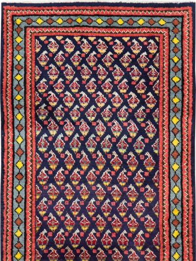 VINTAGE PERSIAN HAMADAN THROW RUG
