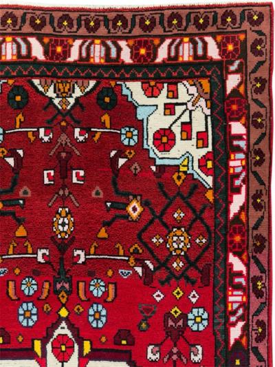 VINTAGE PERSIAN HAMDAN RUG