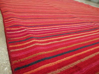 VINTAGE PERSIAN KASHAN MODERNIST CARPET