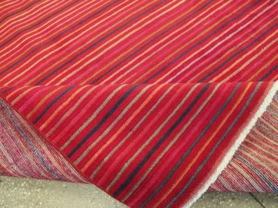 VINTAGE PERSIAN KASHAN MODERNIST CARPET