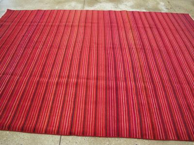 VINTAGE PERSIAN KASHAN MODERNIST CARPET