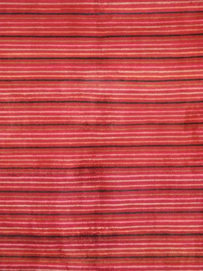 VINTAGE PERSIAN KASHAN MODERNIST CARPET