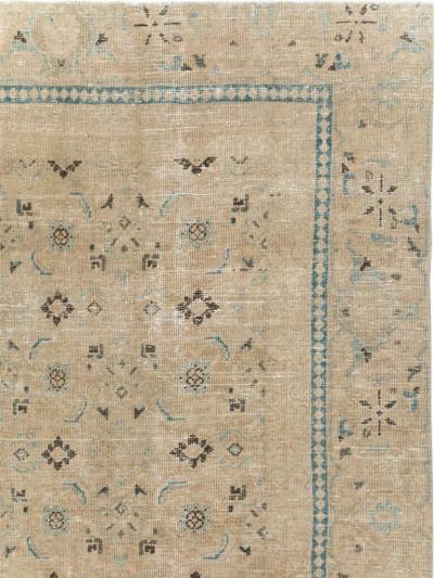 VINTAGE PERSIAN MAHAL DISTRESSED ROOM SIZE CARPET