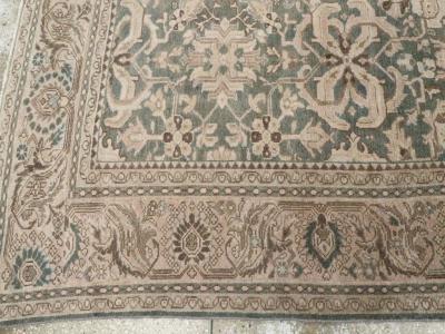 VINTAGE PERSIAN MALAYER ACCENT CARPET