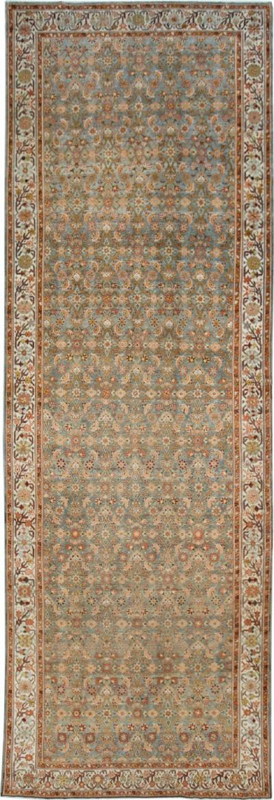 VINTAGE PERSIAN MALAYER LONG GALLERY CARPET