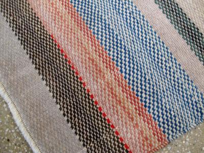 VINTAGE PERSIAN MALAYER MODERNIST RUG