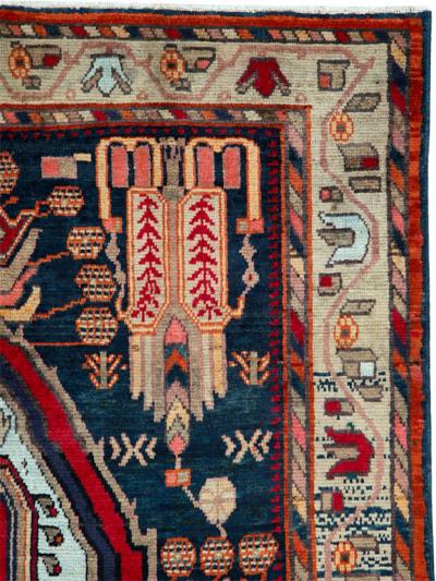 VINTAGE PERSIAN MALAYER RUG