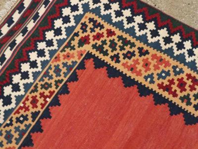 VINTAGE PERSIAN PICTORIAL KILIM