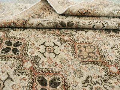 VINTAGE PERSIAN QUOM ROOM SIZE CARPET