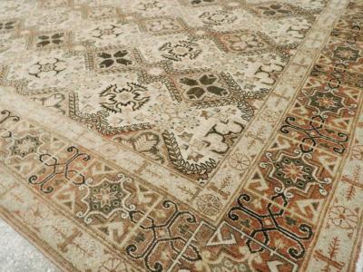 VINTAGE PERSIAN QUOM ROOM SIZE CARPET
