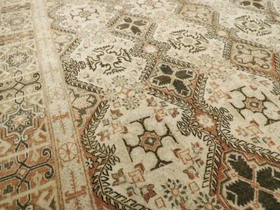 VINTAGE PERSIAN QUOM ROOM SIZE CARPET