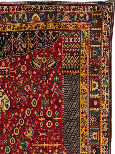 VINTAGE PERSIAN SHIRAZ RUG