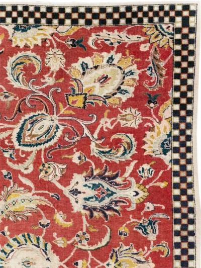VINTAGE PERSIAN TABRIZ ROOM SIZE CARPET
