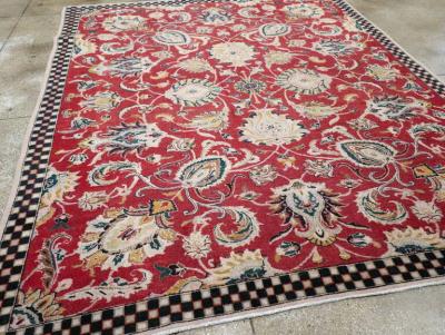 VINTAGE PERSIAN TABRIZ ROOM SIZE CARPET