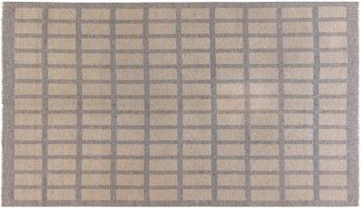 VINTAGE SWEDISH DOUBLE SIDED FLATWEAVE AREA RUG