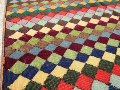 VINTAGE TURKISH ANATOLIAN ACCENT RUG