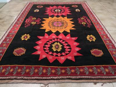 VINTAGE TURKISH ANATOLIAN LARGE TRIBAL ROOM SIZE CARPET