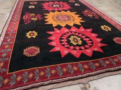 VINTAGE TURKISH ANATOLIAN LARGE TRIBAL ROOM SIZE CARPET