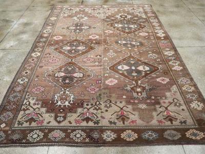 VINTAGE TURKISH ANATOLIAN TRIBAL ROOM SIZE CARPET