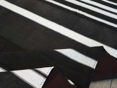 VINTAGE TURKISH FLATWEAVE KILIM LARGE ROOM SIZE CARPET