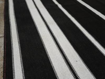 VINTAGE TURKISH FLATWEAVE KILIM LARGE ROOM SIZE CARPET