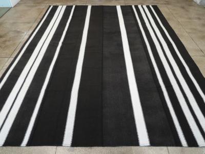 VINTAGE TURKISH FLATWEAVE KILIM LARGE ROOM SIZE CARPET