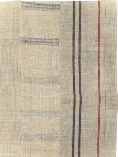 VINTAGE TURKISH FLATWEAVE KILIM ROOM SIZE CARPET