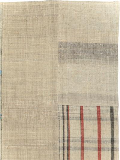 VINTAGE TURKISH FLATWEAVE KILIM ROOM SIZE CARPET