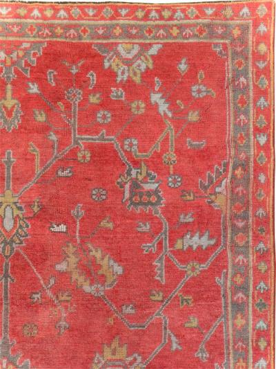 VINTAGE TURKISH OUSHAK CARPET