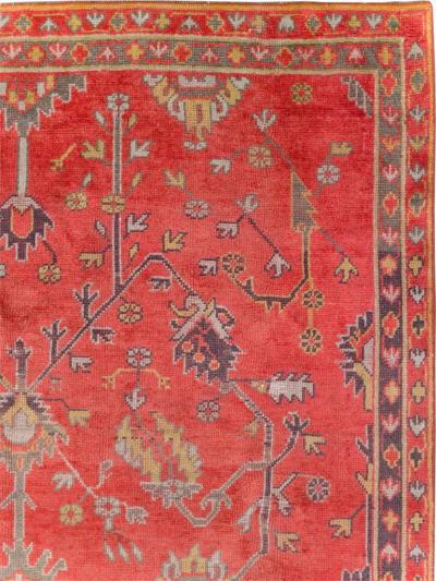 VINTAGE TURKISH OUSHAK CARPET