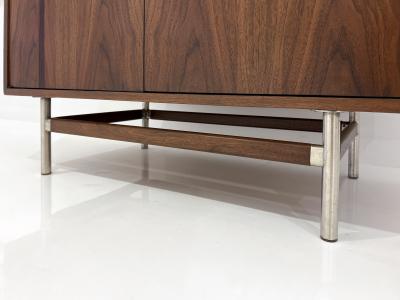 VINTAGE WALNUT AND ROSEWOOD CABINET