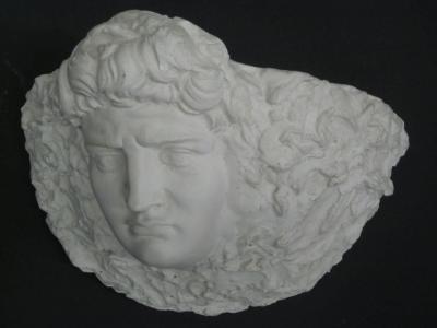 Vadim Androusov 4 French Mid Century Modern Neoclassical Plaster Sconces Attr Vadim Androusov