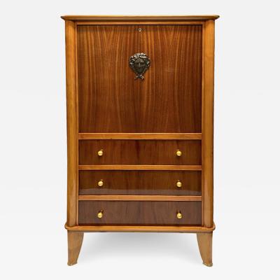 Vadim Androusov FRENCH ART DECO MAHOGANY BAR CABINET BY ANDR ARBUS AND VADIM ANDROUSOV