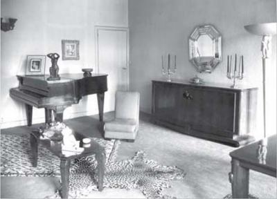 Vadim Androusov IMPORTANT FRENCH ART DECO MAHOGANY BUFFET BY ANDR ARBUS AND VADIM ANDROUSOV