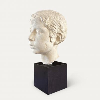 Vadim Androusov Vadim Androusov Head of a Boy Signed and dated 1947