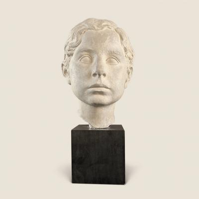 Vadim Androusov Vadim Androusov Head of a Boy Signed and dated 1947