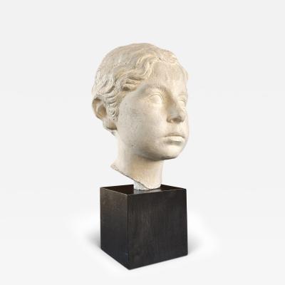 Vadim Androusov Vadim Androusov Head of a Boy Signed and dated 1947