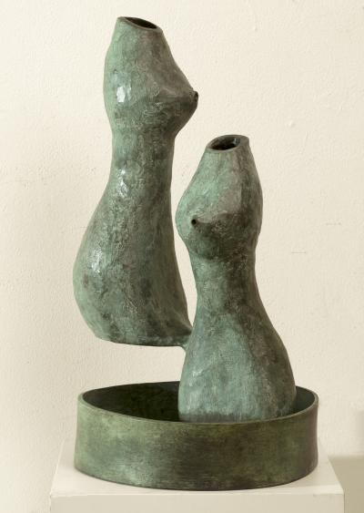 Val Bertoia Bronze Fountain