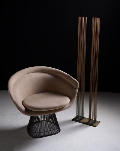 Val Bertoia Large Val Bertoia Sonambient Sculpture Titled 2 Walking Squares for Sounds 