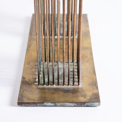 Val Bertoia Large Val Bertoia Sonambient Sculpture Titled 2 Walking Squares for Sounds 